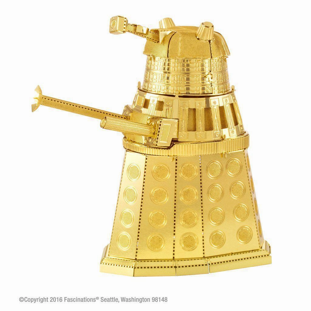 Metal Earth Toys Doctor Who Gold Dalek