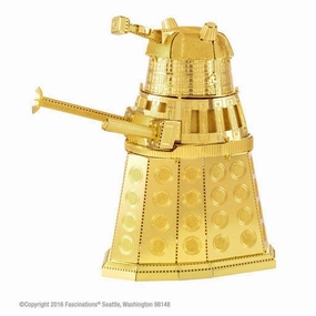 Metal Earth Toys Doctor Who Gold Dalek
