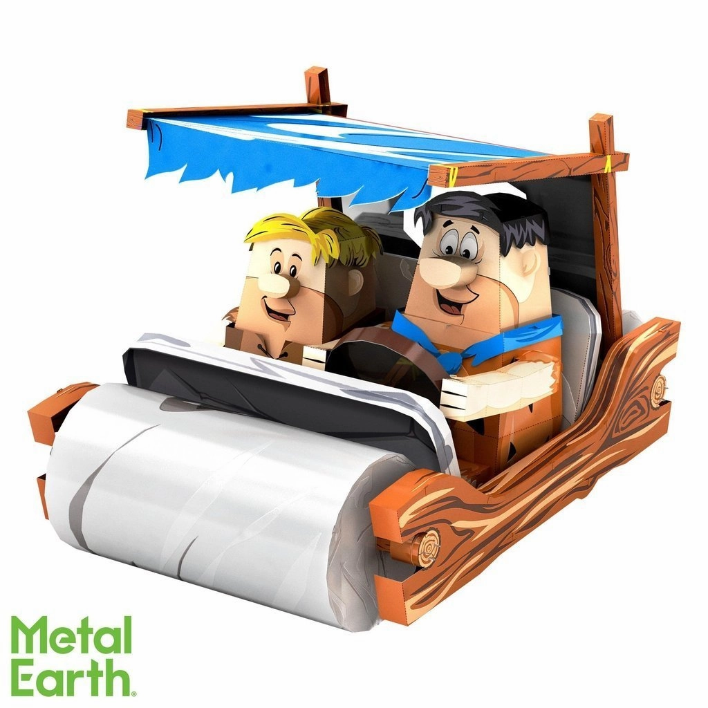 Metal Earth Toys Flintstones Car