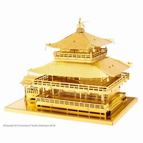 Metal Earth Toys Gold Kinkaku-Ji