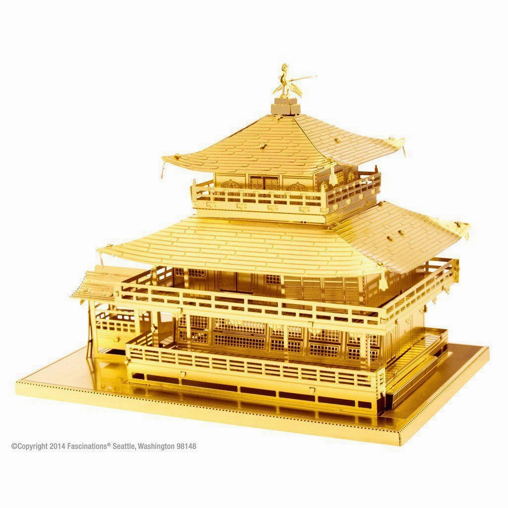 Metal Earth Toys Gold Kinkaku-Ji