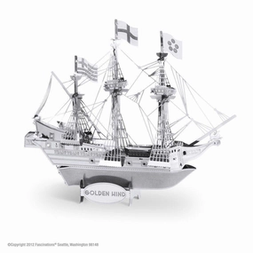 Metal Earth Toys Golden Hind