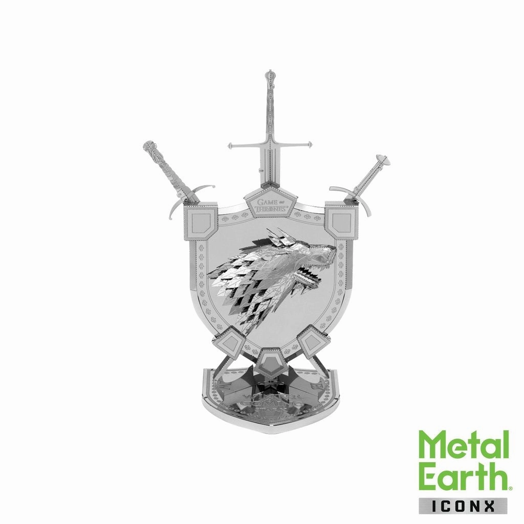 Metal Earth Toys House Stark Crest