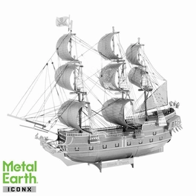 Metal Earth Toys ICONX Black Pearl