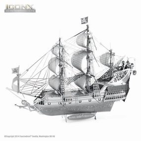 Metal Earth Toys ICONX Queen Anne Revenge