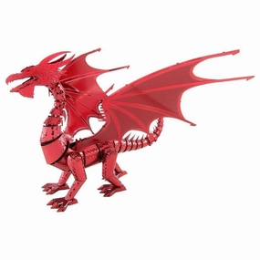 Metal Earth Toys Iconx Red Dragon