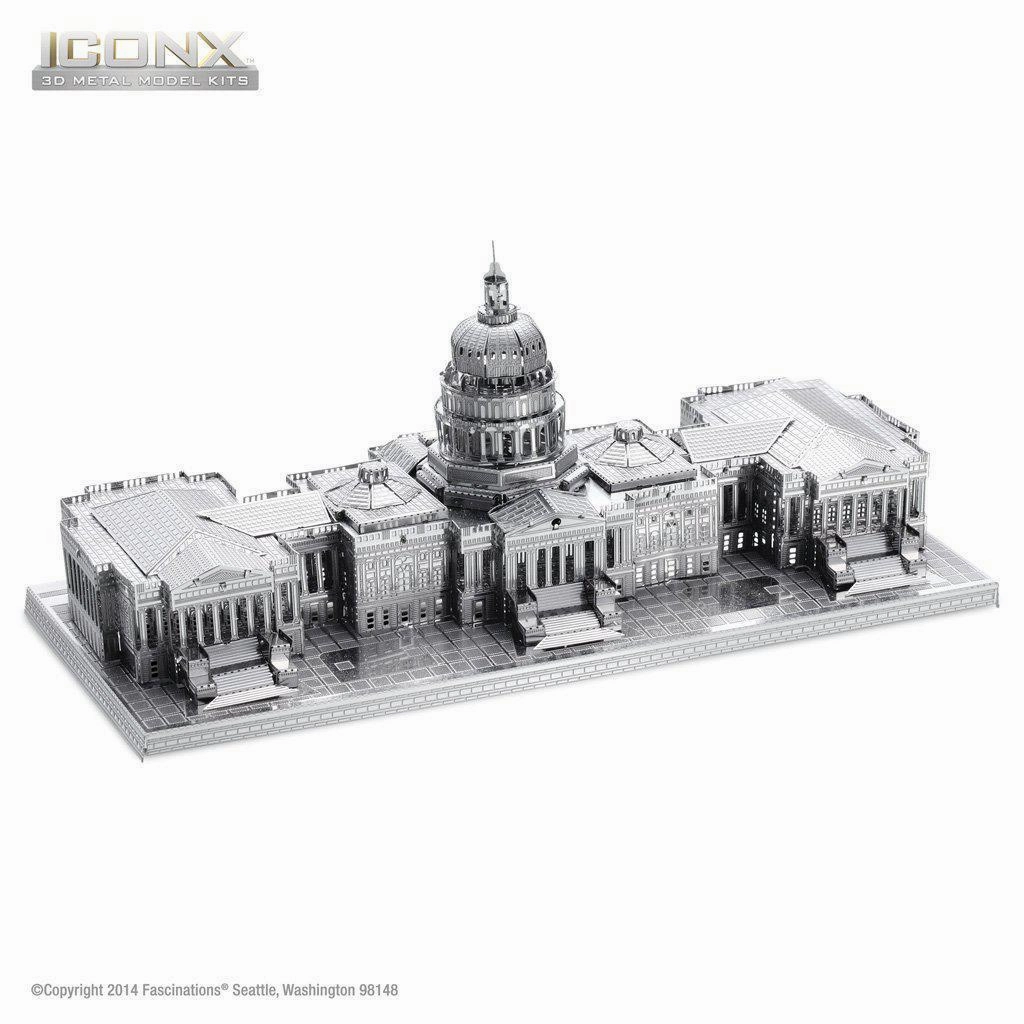 Metal Earth Toys Iconx US Capitol
