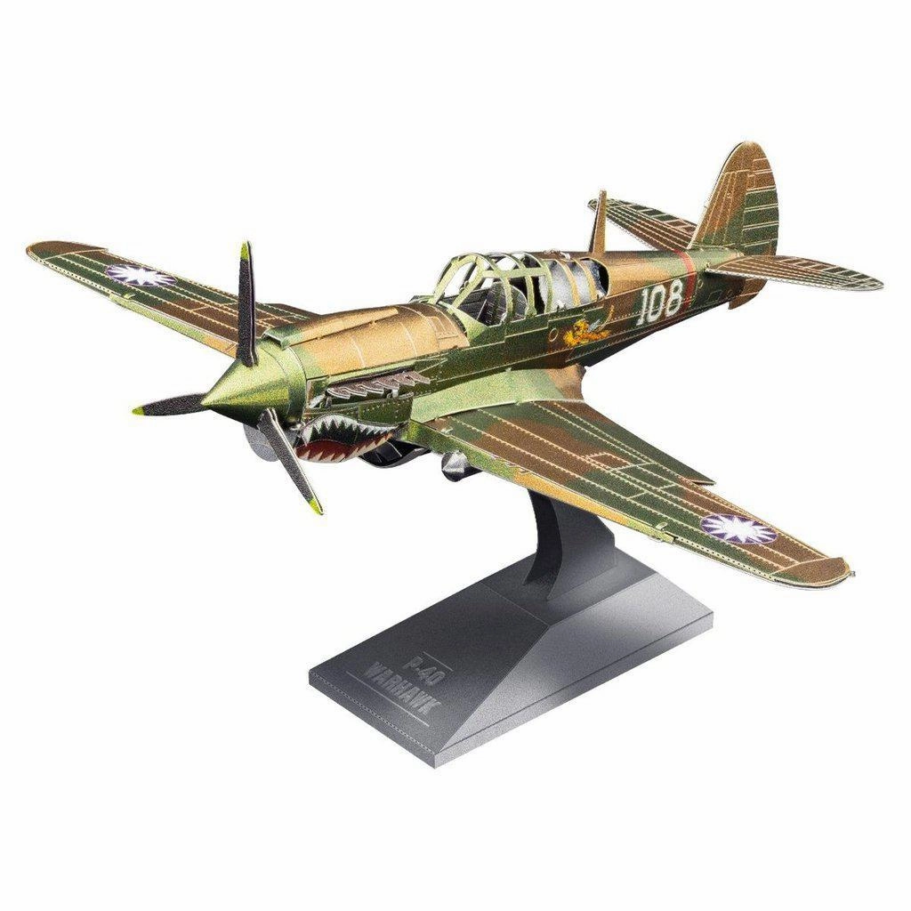 Metal Earth Toys P-40 Warhawk Model