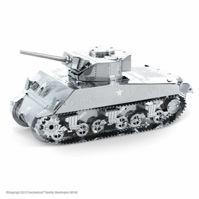 Metal Earth Toys Sherman Tank