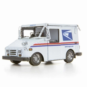 Metal Earth Toys USPS LLV Mail Truck
