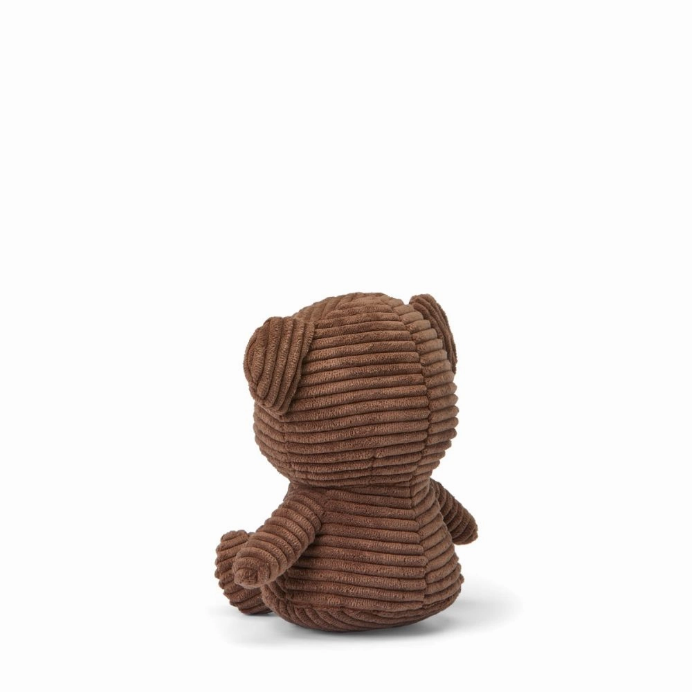 Miffy Bon Ton Toys Boris Bear Eco Corduroy Brown - 17 cm - 7''