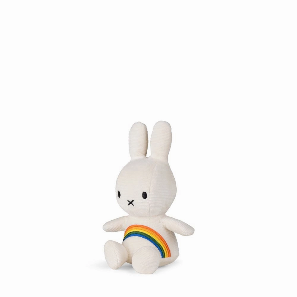 Miffy Bon Ton Toys Miffy Rainbow Offwhite - 18 cm - 7"