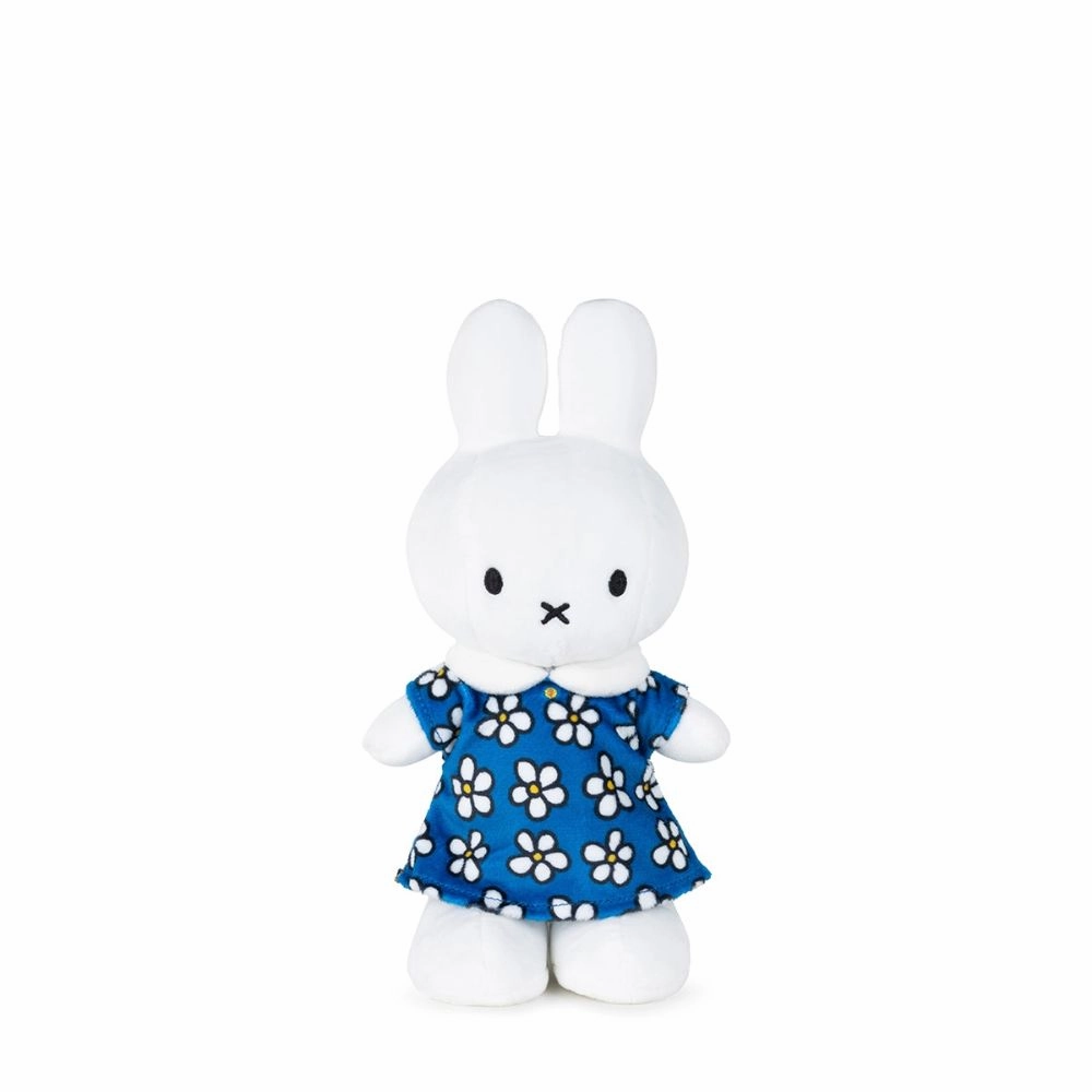 Miffy Bon Ton Toys Miffy Standing Flower Dress - 24 cm - 9,5"