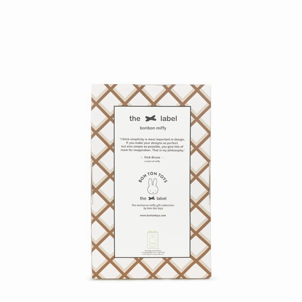 Miffy Bonbon Miffy Sitting Cream in Giftbox - 23 cm - 9"