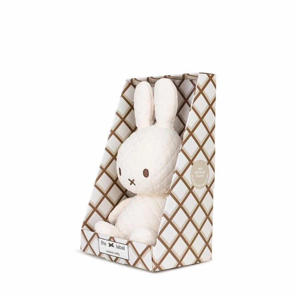 Miffy Bonbon Miffy Sitting Cream in Giftbox - 23 cm - 9"