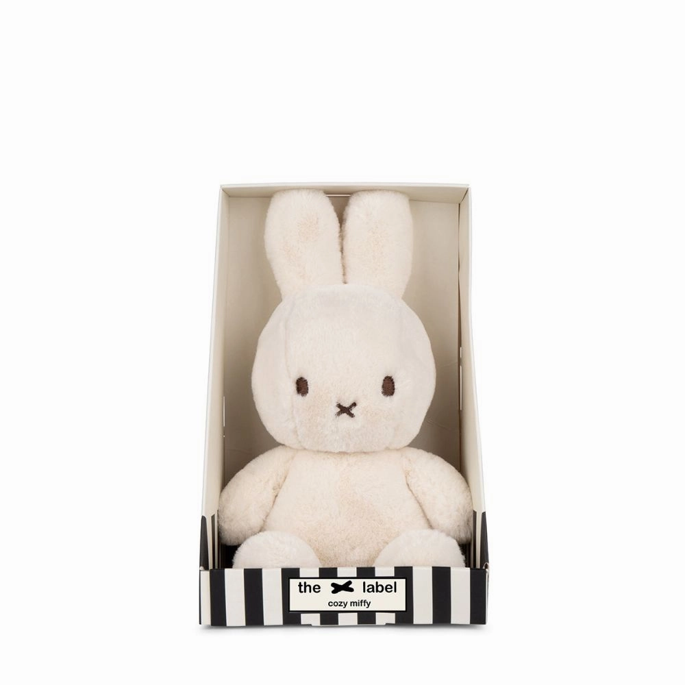 Miffy Cozy Miffy Sitting Cream in Giftbox - 23 cm - 9"