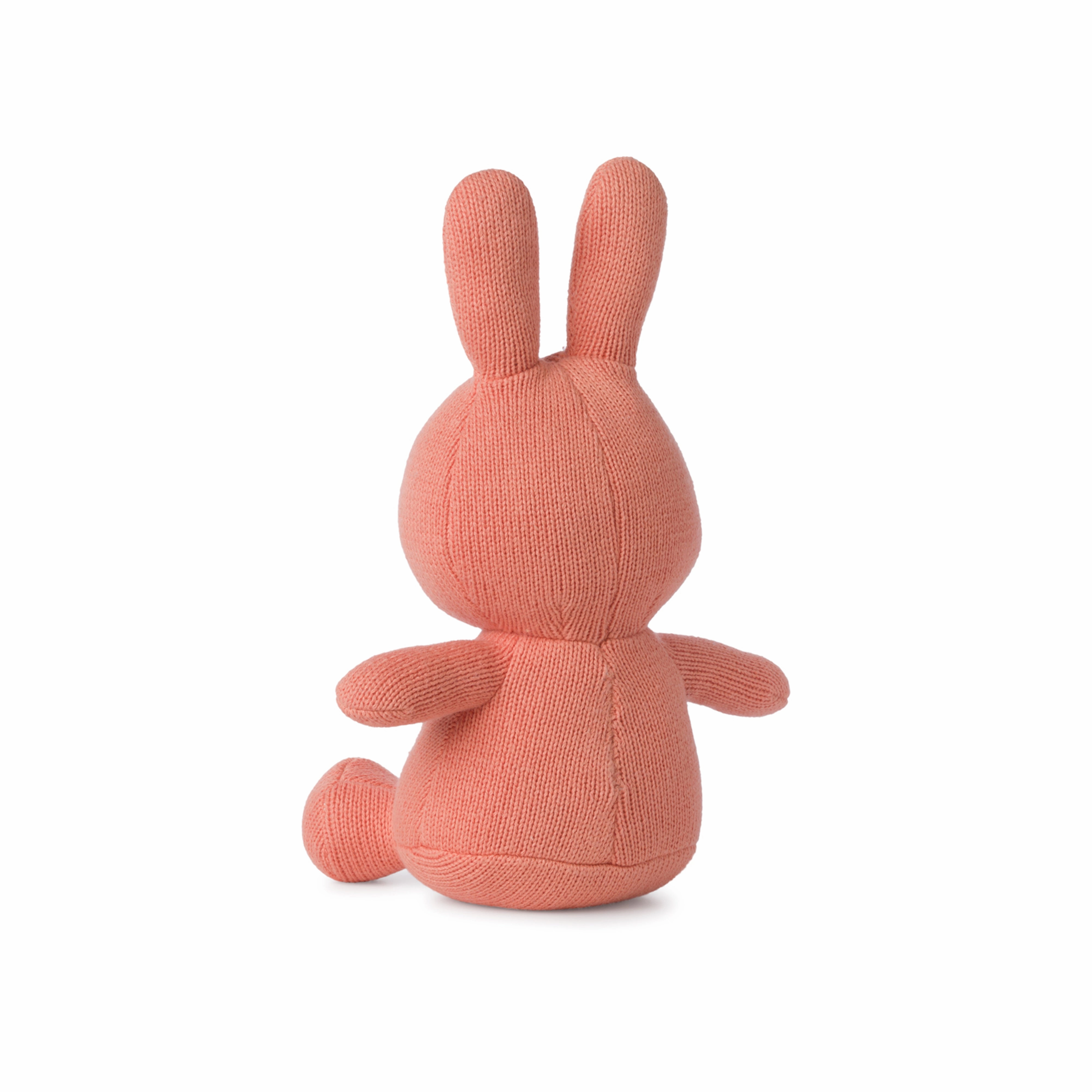 Miffy Sitting Organic Cotton Peachy Pink - 23cm