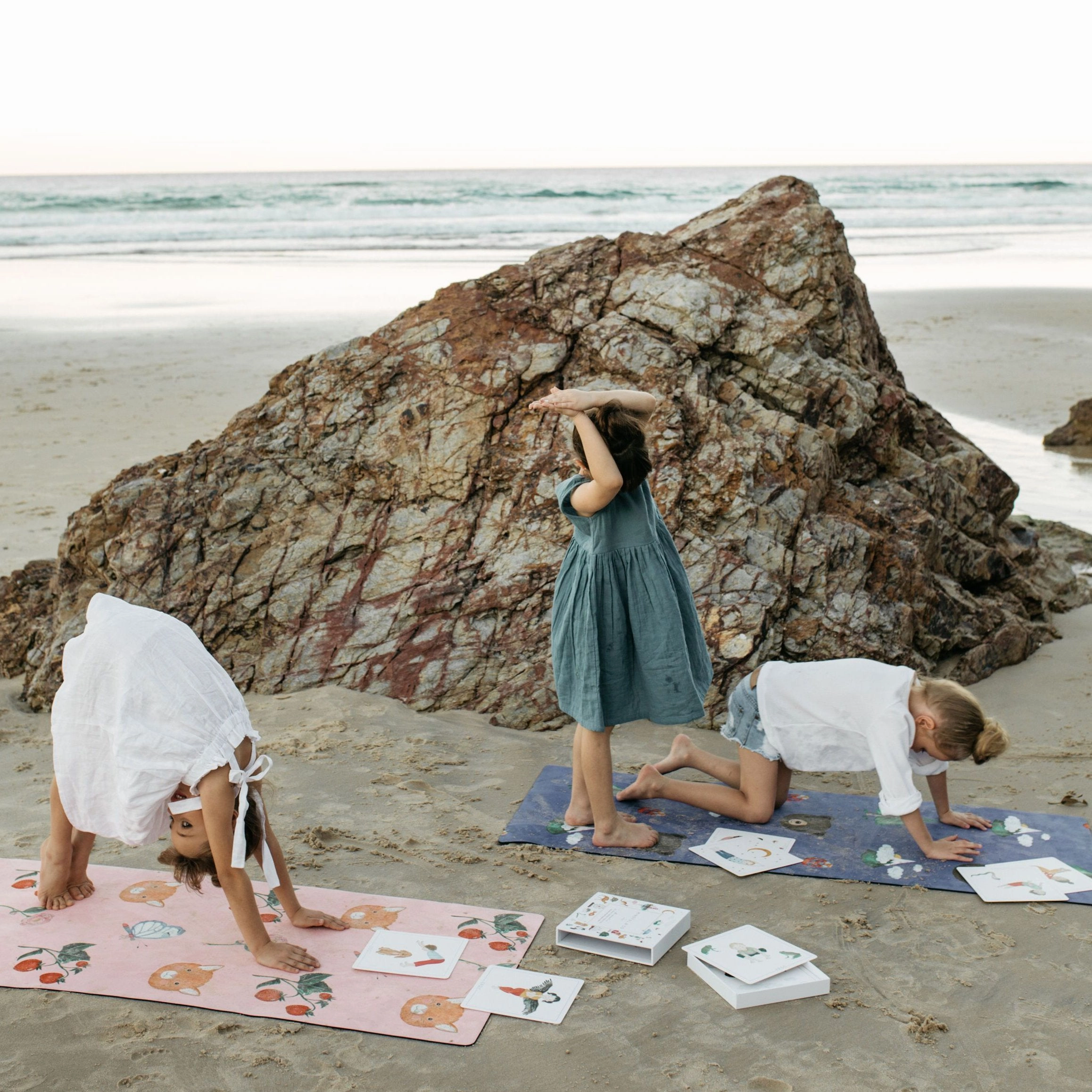 Mindful & Co Kids Luxe Kids Yoga Mats Dino