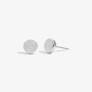 Boucles d'oreilles plaquées argent avec mini charmes 7052 Joma Jewellery