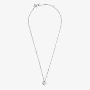 Mini Charms Cœur en Argenté 46cm   Collier 5cm 7045 Joma Jewellery