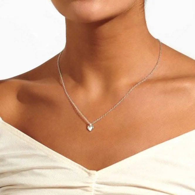 Mini Charms Cœur en Argenté 46cm   Collier 5cm 7045 Joma Jewellery