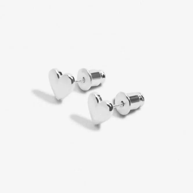 Boucles d'oreilles plaquées argent Mini Cœurs 7054 Joma Jewellery
