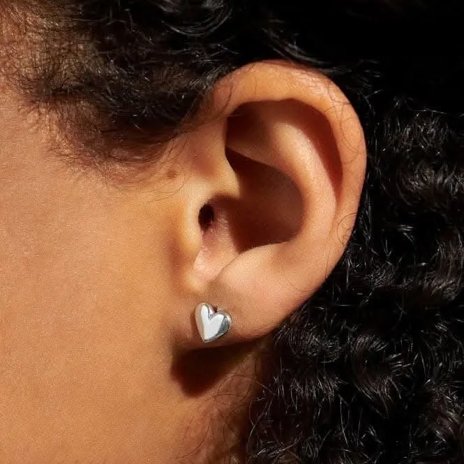 Boucles d'oreilles plaquées argent Mini Cœurs 7054 Joma Jewellery