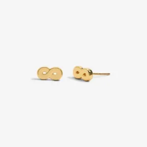 Boucles d'oreilles Mini Charms plaquées or infini 7056 Joma Jewellery