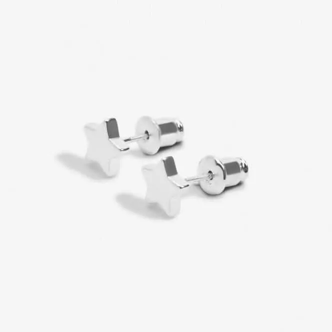 Boucles d'oreilles étoiles mini charms plaquées argent 7053 Joma Jewellery