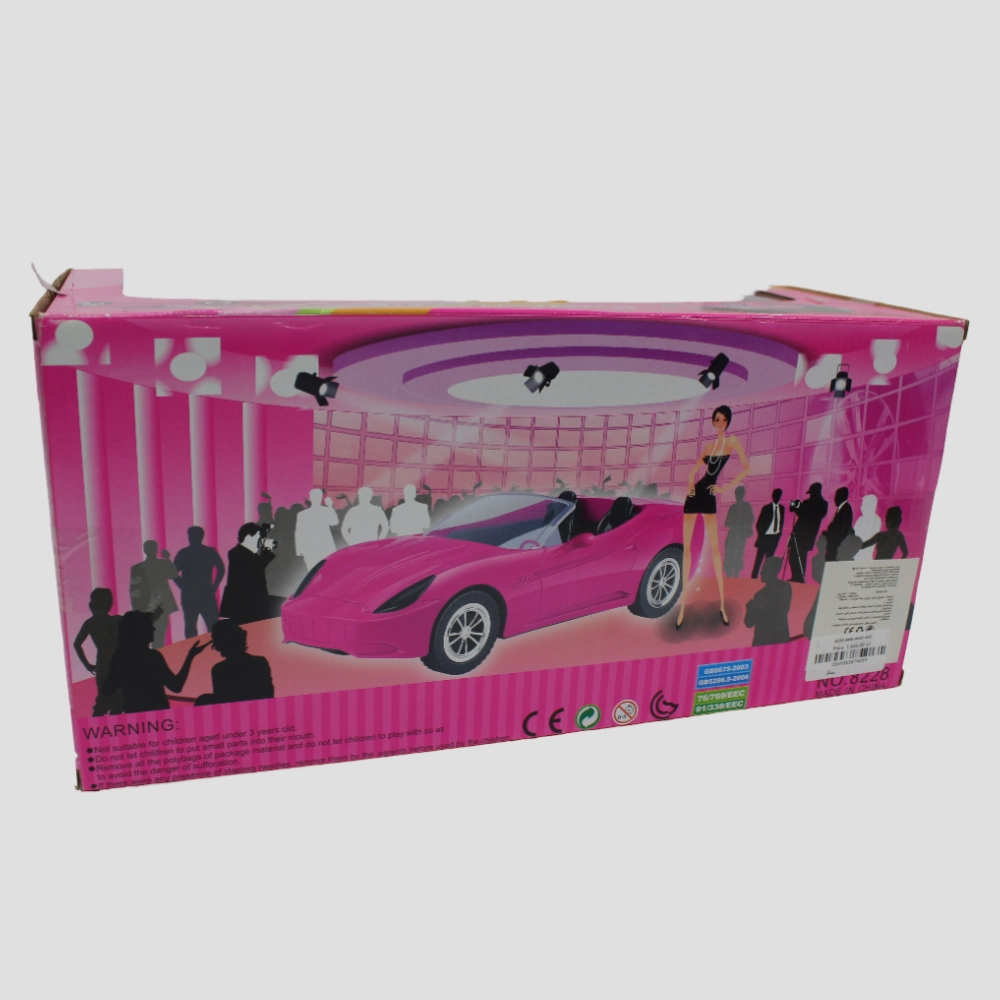 Misil Doll with Convertible Car