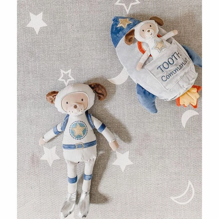 Mon Ami Spaceship Tooth Commander Pillow and Doll