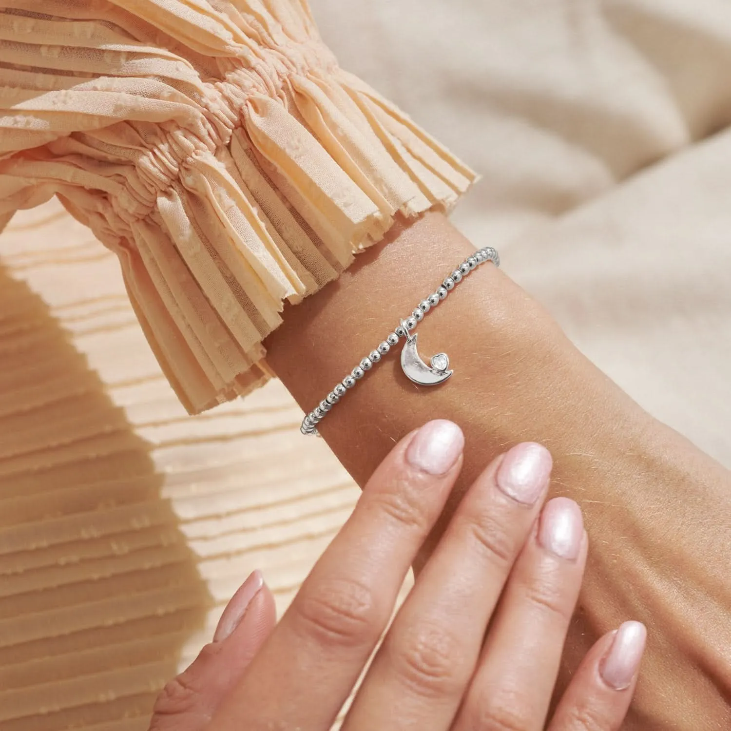 Bracelet Maman Un Petit Amour Jusqu'à la Lune et Retour Journée de la Mère 8514 Joma Jewellery