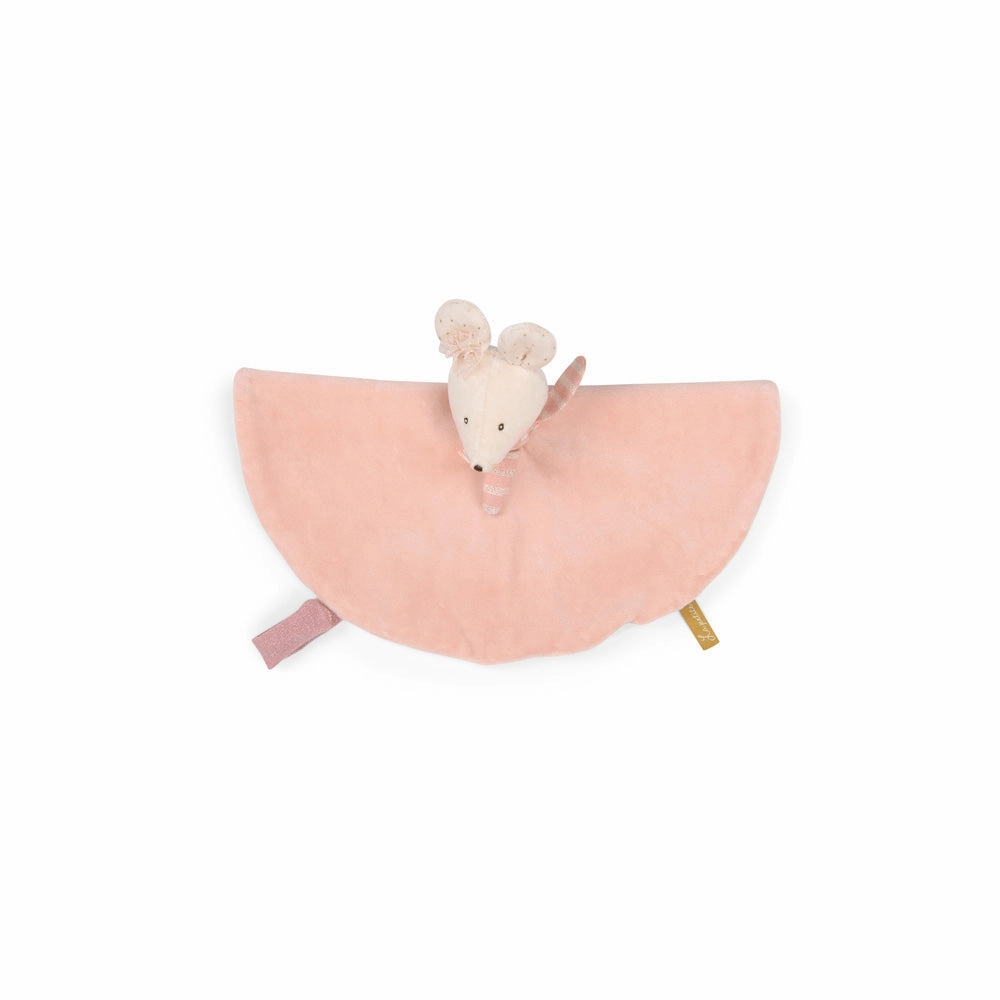 Moulin Roty La Petite Ecole De Danse Pink Mouse Baby Comforter