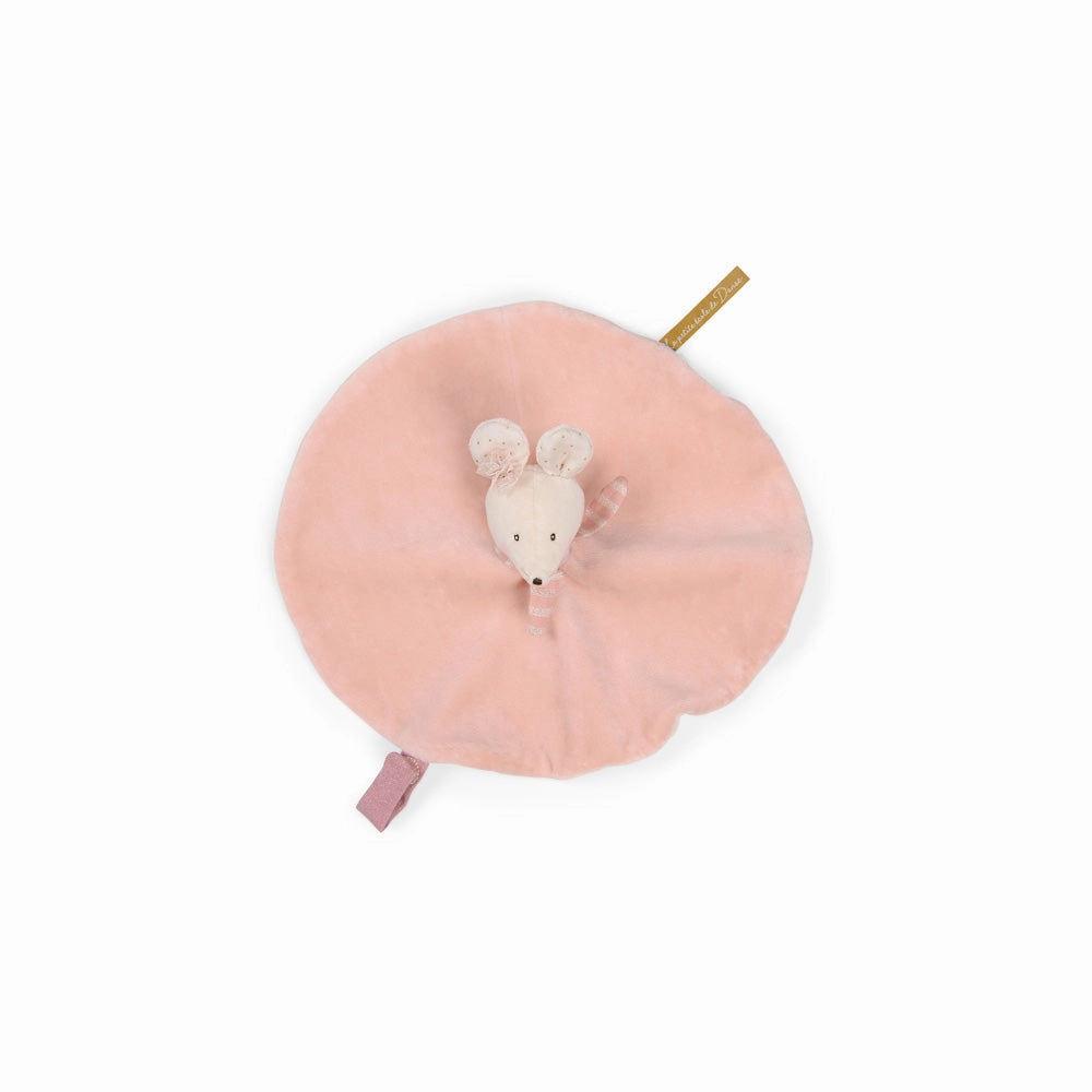 Moulin Roty La Petite Ecole De Danse Pink Mouse Baby Comforter