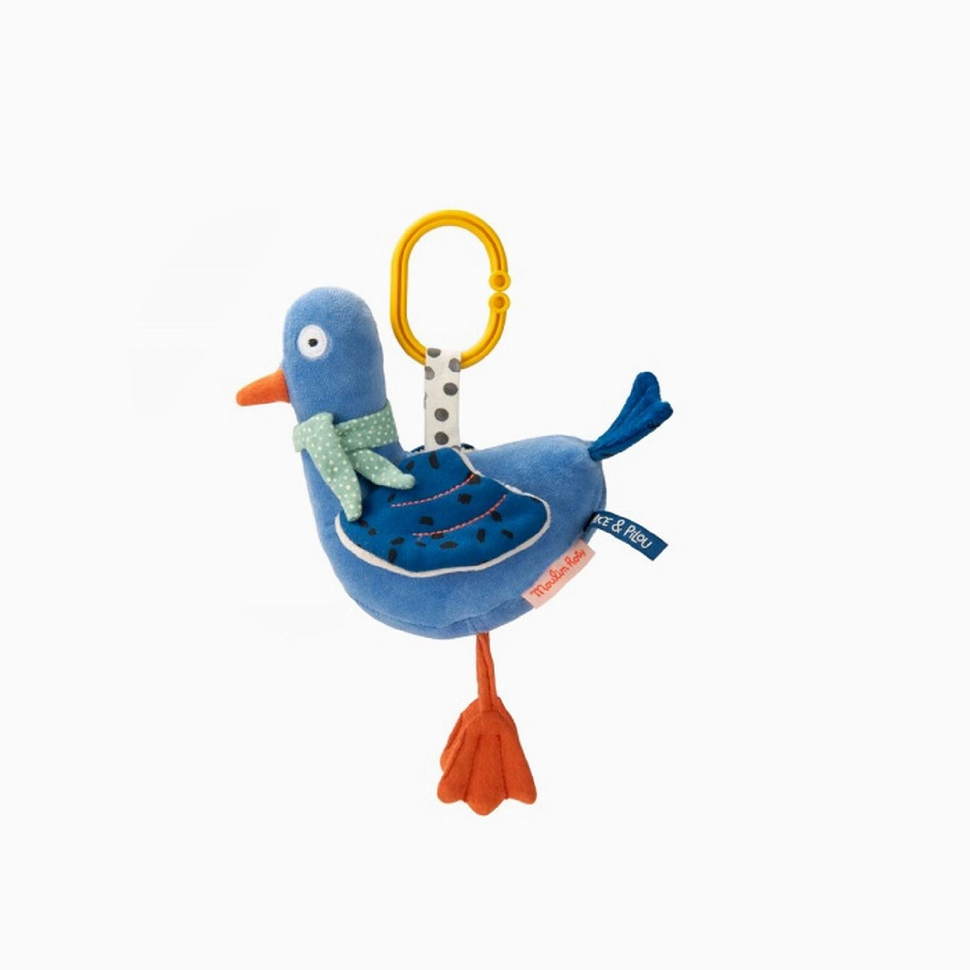 Moulin Roty Puce & Pilou Hanging Activities Pigeon 19CM