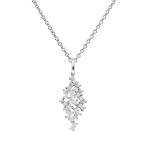 Pendentif Multi Baguette Scatter P5025 Diamonfire Jewellery