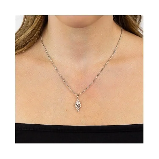 Pendentif Multi Baguette Scatter P5025 Diamonfire Jewellery