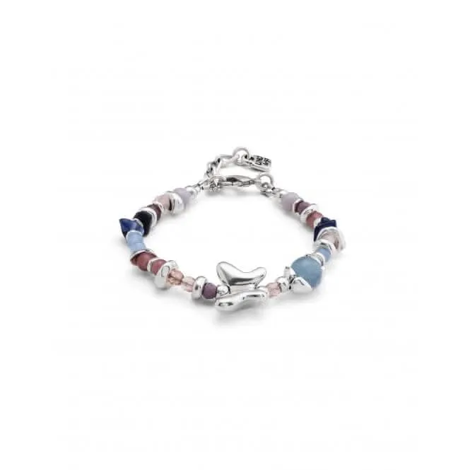Bracelet Métamorphose en Cristal Multicolore PUL2378MCLMTL0M Unode50 Bijoux et Accessoires