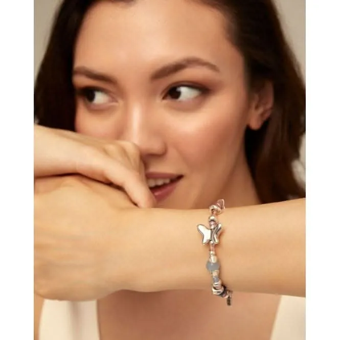 Bracelet Métamorphose en Cristal Multicolore PUL2378MCLMTL0M Unode50 Bijoux et Accessoires