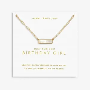 Mon Collier Moments 'Juste Pour Toi, Fille d'Anniversaire' 5824 Joma Jewellery