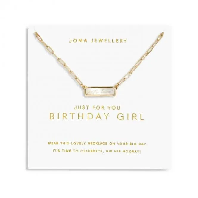Mon Collier Moments 'Juste Pour Toi, Fille d'Anniversaire' 5824 Joma Jewellery