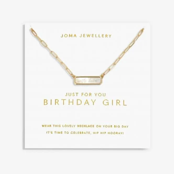 Mon Collier Moments 'Juste Pour Toi, Fille d'Anniversaire' 5824 Joma Jewellery