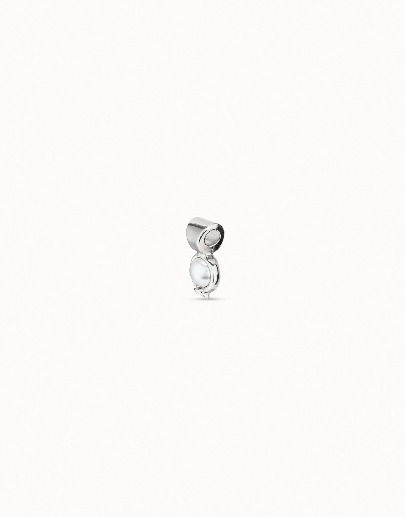 Mon Charme Coquille de Perle Blanche de Lune CHA0136BPLMTL0U Unode50 Bijoux et Accessoires