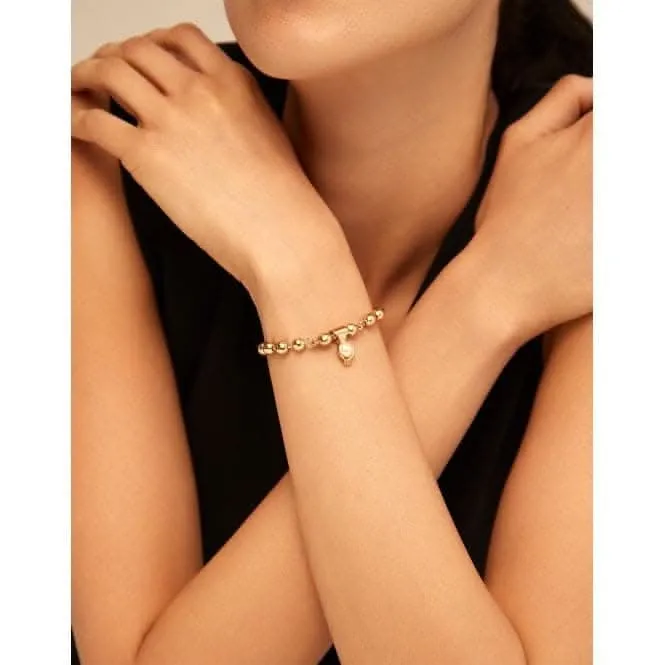 Mon Charme en Nacre Blanc Perle CHA0136BPLORO0U Unode50 Bijoux et Accessoires