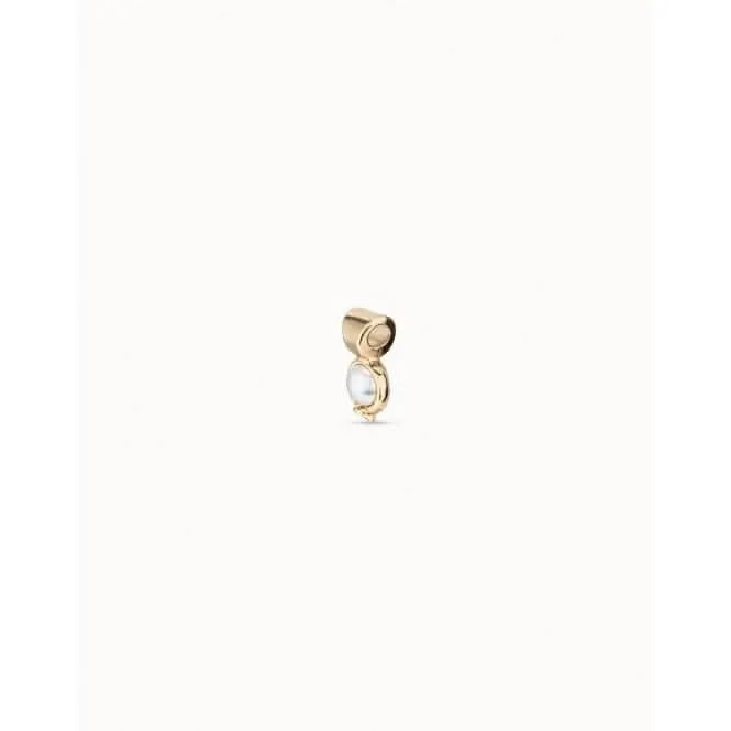 Mon Charme en Nacre Blanc Perle CHA0136BPLORO0U Unode50 Bijoux et Accessoires