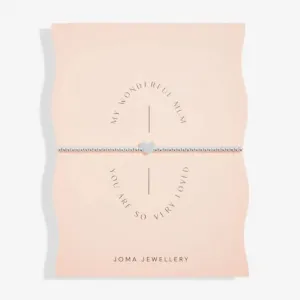 Ma Merveilleuse Maman Tu Es Tant Aimée Bracelet en Argenté 17,5cm 6778 Joma Jewellery