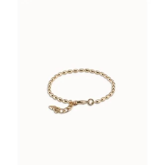 Mon bracelet Bracelet en métal doré Unode50 Bijoux et accessoires