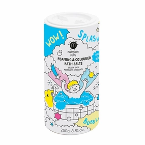 Nailmatic Foaming and Coloured Bath Salts - Blue