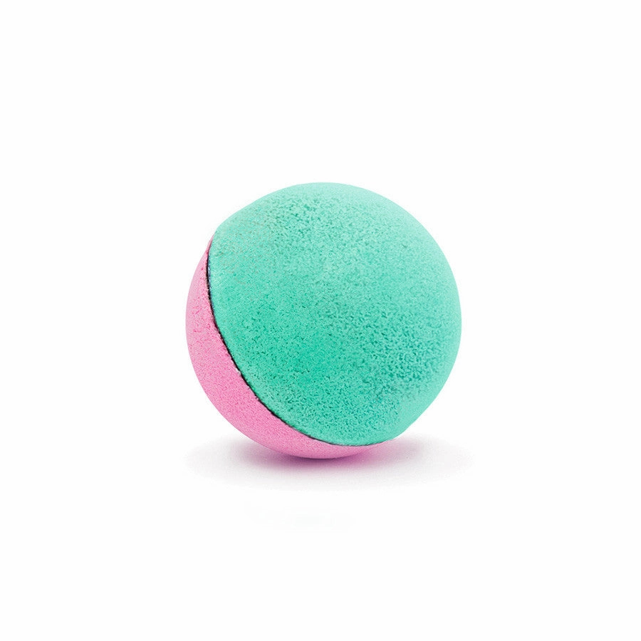 Nailmatic Kids Colouring Bath Bomb For Kids - Twin Bath Bomb - Pink and Lagoon