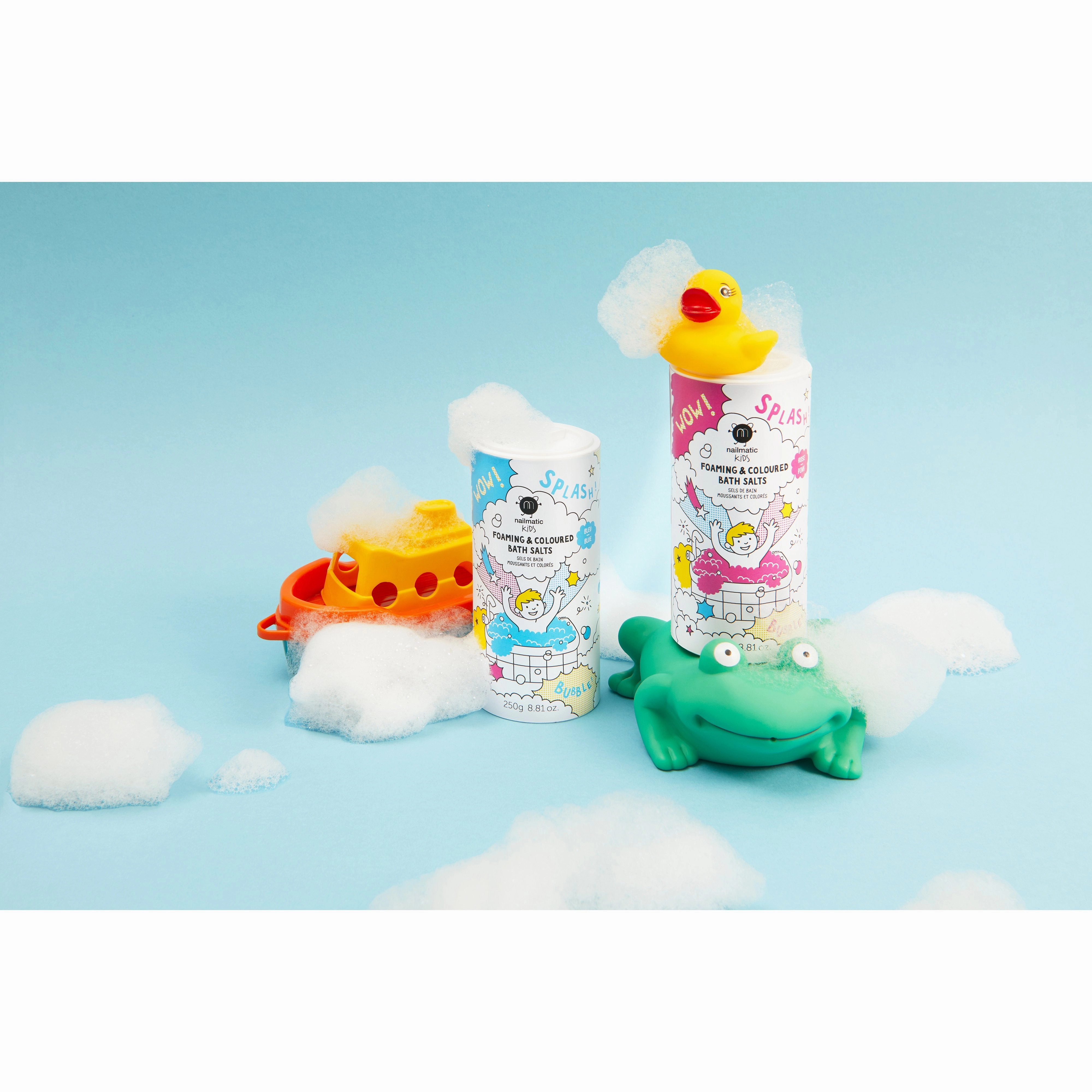 Nailmatic Kids Foaming Bath Salts - Pink
